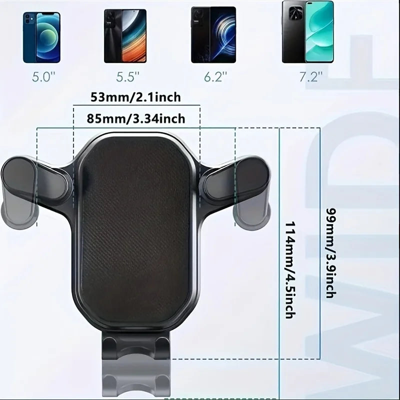 Universal Car Phone Holder – Air Vent Mount Smartphone Stand